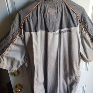 Mens Harley Davidson button up